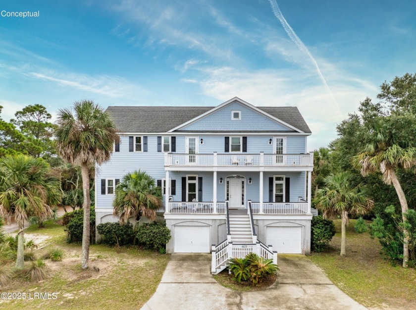 Just steps from the beach, 619 Dolphin Road offers the perfect - Beach Home for sale in Saint Helena Island, South Carolina on Beachhouse.com