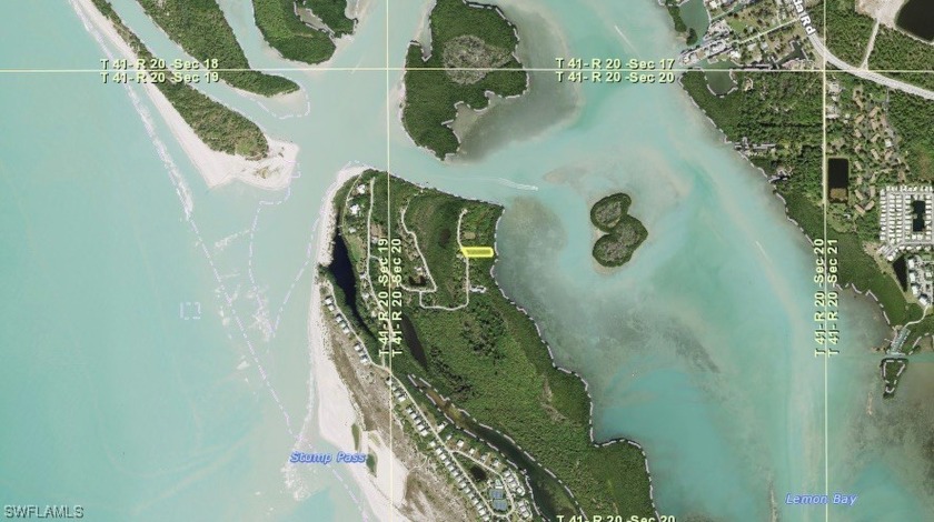 WATERFRONT LOT on Palm Island! Come build your Island Dream home - Beach Lot for sale in Placida, Florida on Beachhouse.com