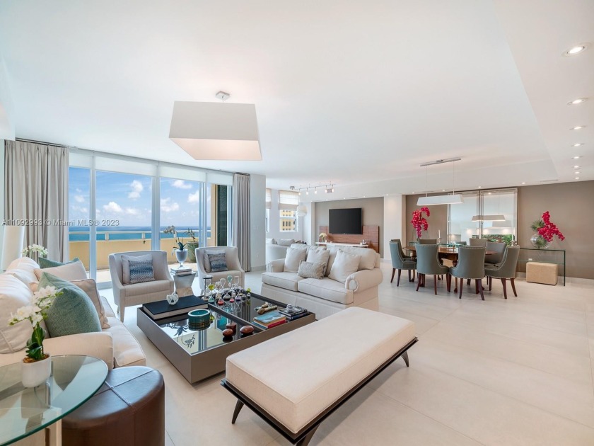 Masterful and modern luxury are uniquely embodied in this 4 - Beach Condo for sale in Key Biscayne, Florida on Beachhouse.com