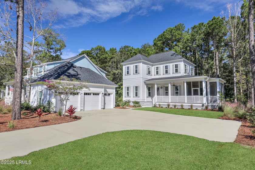 Built in 2024, this 2-story ''Riverside'' Model home is ideally - Beach Home for sale in Bluffton, South Carolina on Beachhouse.com