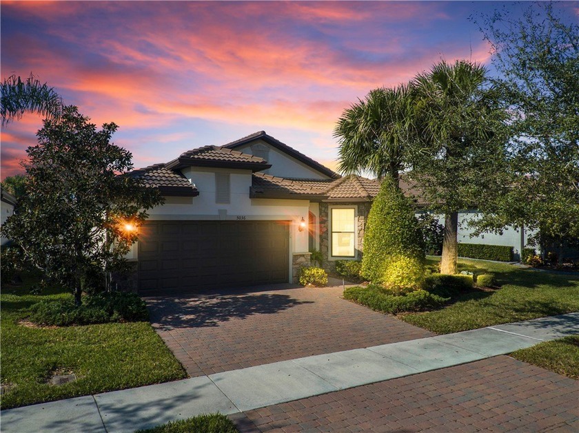 Located in the prestigious gated community of Lakes At Waterway - Beach Home for sale in Vero Beach, Florida on Beachhouse.com