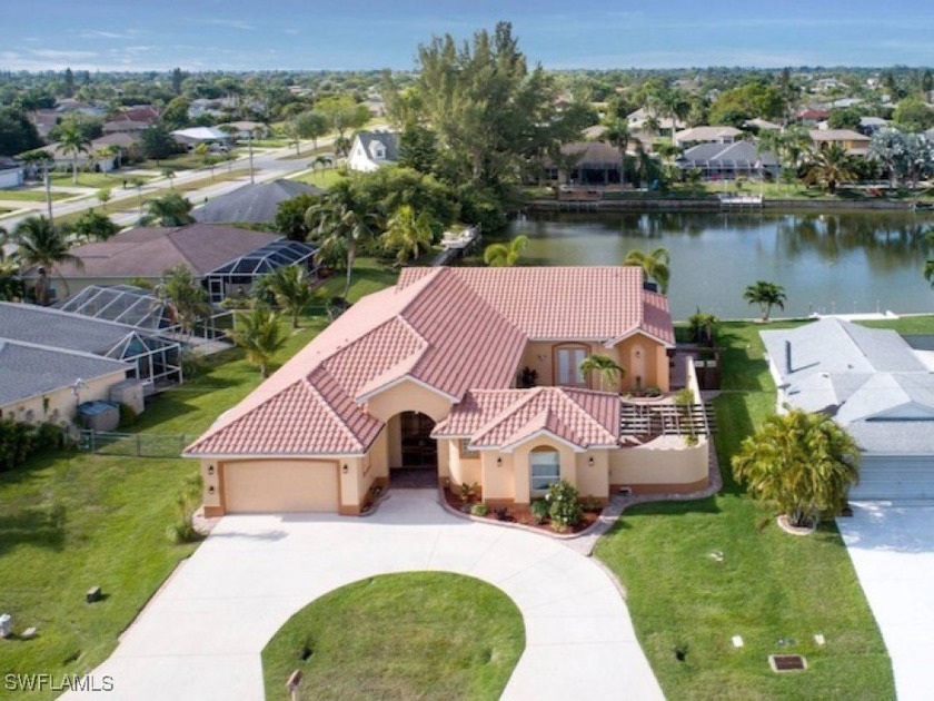 **Exquisite Custom-Built Waterfront Courtyard Hacienda**

 - Beach Home for sale in Cape Coral, Florida on Beachhouse.com