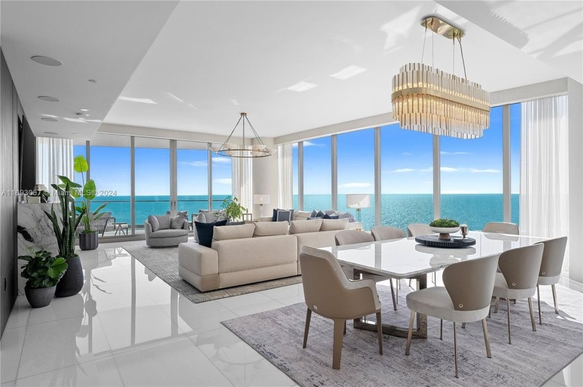 This spectacular south corner, five bedroom residence has the - Beach Condo for sale in Sunny Isles Beach, Florida on Beachhouse.com