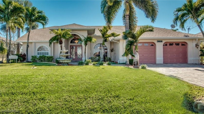 Welcome to this waterfront Single Family Home boasting - Beach Home for sale in Cape Coral, Florida on Beachhouse.com