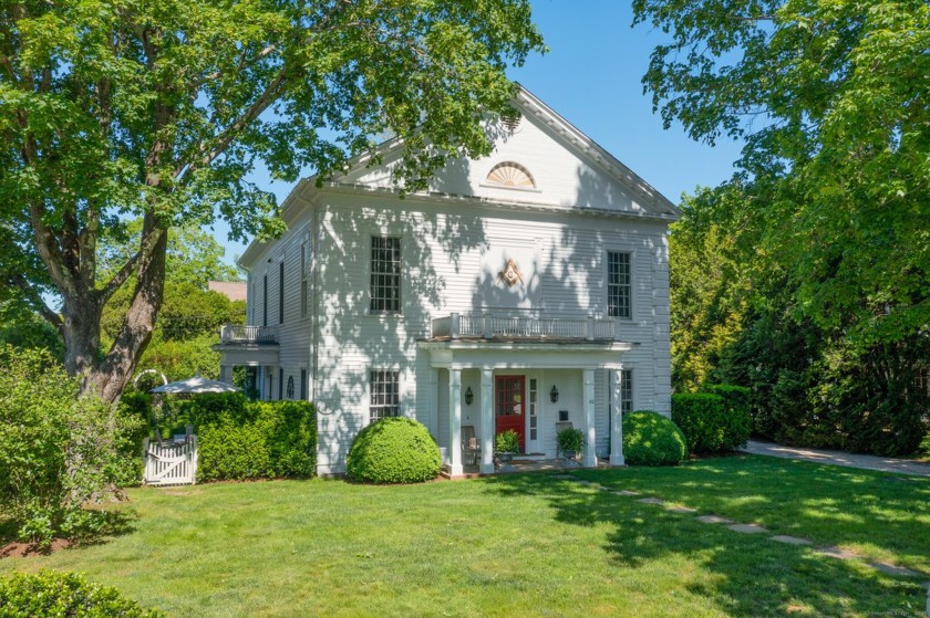 A handsome & pristine C1850 4 Bed 3 Bath residence on much - Beach Home for sale in Old Lyme, Connecticut on Beachhouse.com