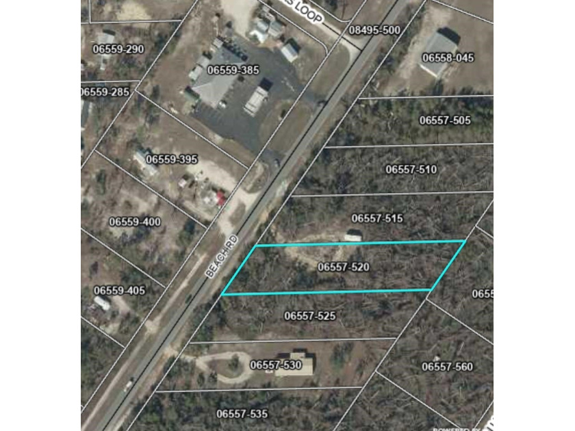 Prime 1-acre vacant parcel with paved road frontage on Beach Rd - Beach Lot for sale in Perry, Florida on Beachhouse.com