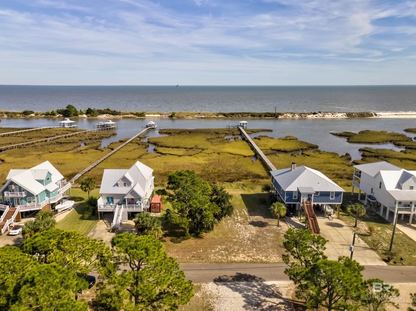 What a wonderful opportunity to own a WATERFRONT lot in the - Beach Home for sale in Dauphin Island, Alabama on Beachhouse.com