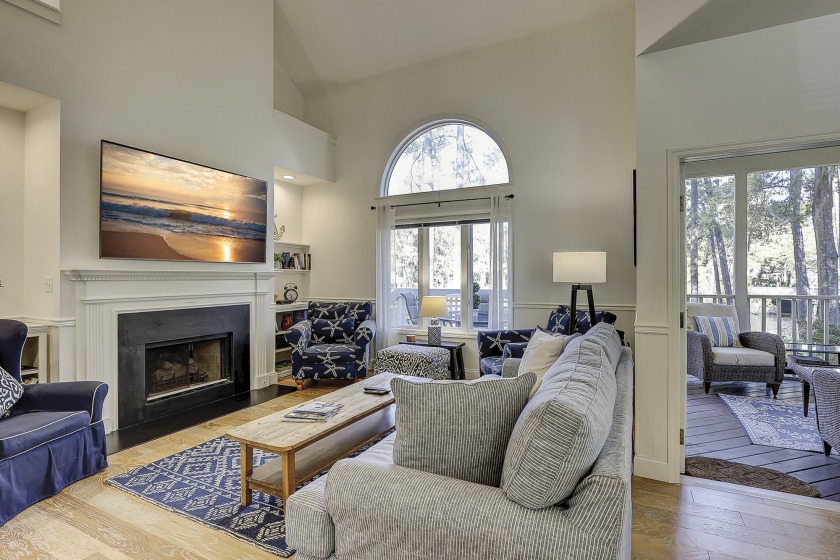 7653 Huntington - Beautiful Lagoon ViewsScreened in - Beach Vacation Rentals in Hilton Head Island, South Carolina on Beachhouse.com