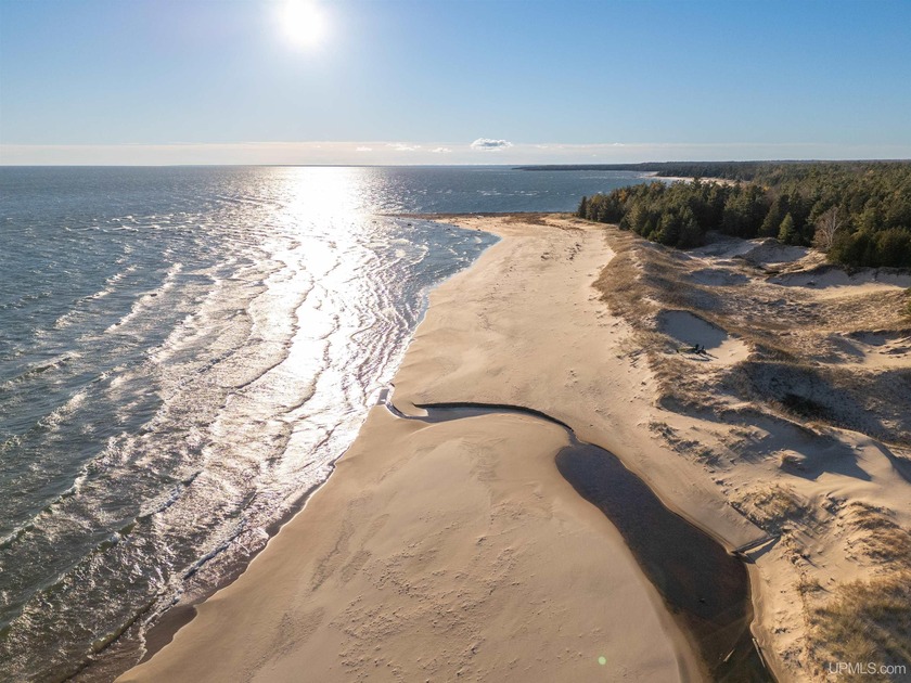 Premium Lakefront Sand Lot - 150' Private Beachfront Paradise - Beach Lot for sale in Manistique, Michigan on Beachhouse.com