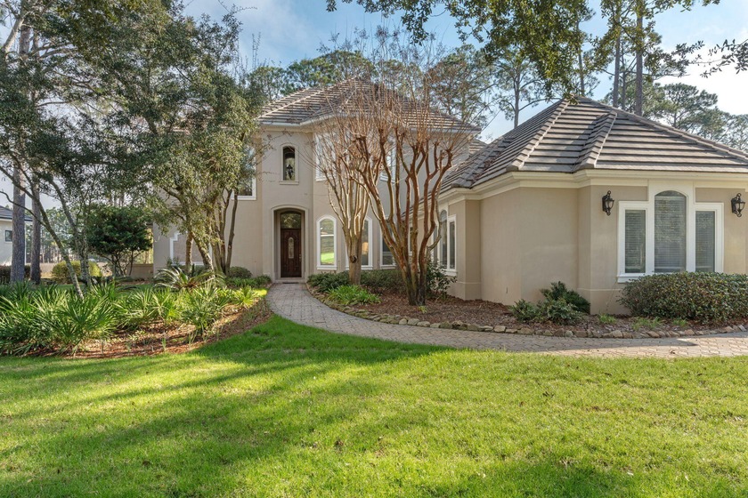 This distinguished custom-built residence is situated within the - Beach Home for sale in Miramar Beach, Florida on Beachhouse.com