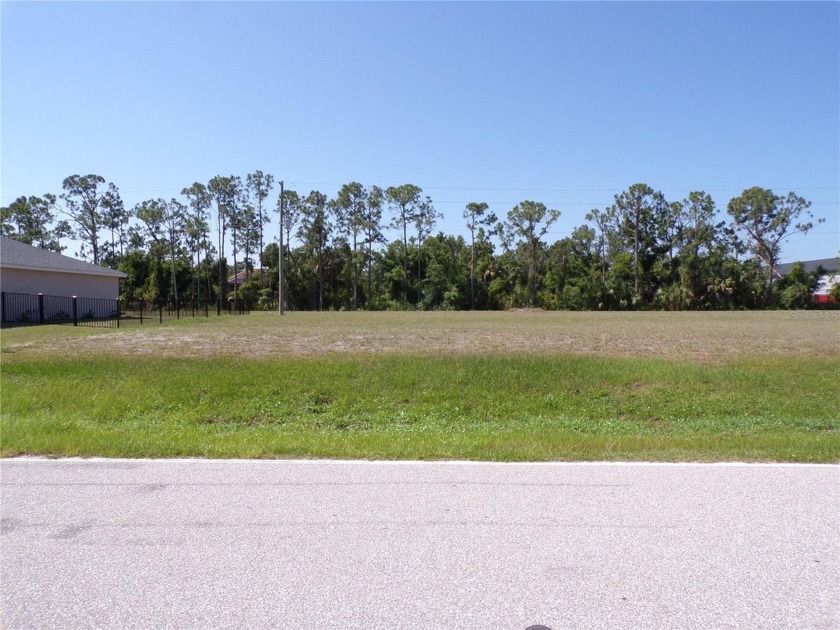 This lot has CITY Water and Sewer with a great greenbelt behind - Beach Lot for sale in Punta Gorda, Florida on Beachhouse.com