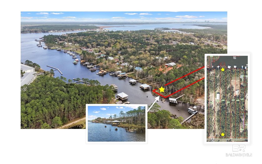 Welcome to a rare opportunity along Wolf Bay--3 acres of - Beach Acreage for sale in Foley, Alabama on Beachhouse.com