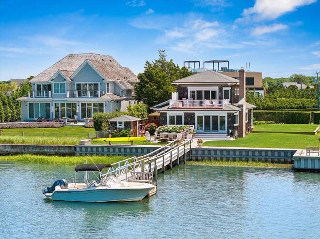Located at 7 Middle Pond Lane, this 1,820+- sq. ft. home offers - Beach Home for sale in Southampton, New York on Beachhouse.com