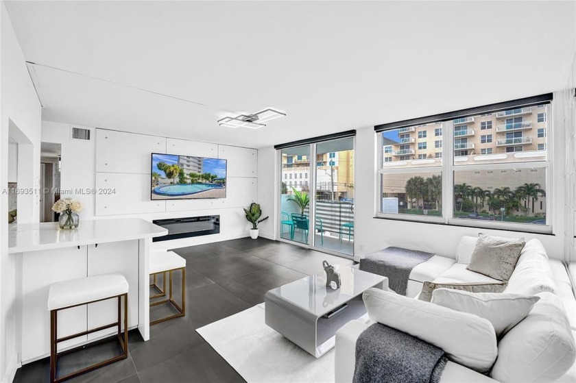 Step inside this immaculately contemporary custom remodeled unit - Beach Condo for sale in Hallandale Beach, Florida on Beachhouse.com