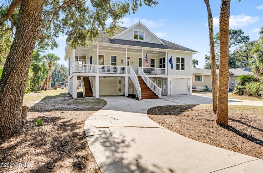 Enjoy waterfront living with private dock for boating, fishing - Beach Home for sale in Fripp Island, South Carolina on Beachhouse.com