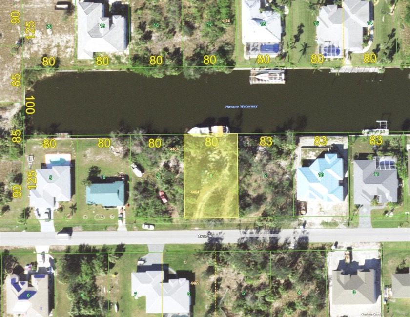 Sailboat - Salt Waterfront!! This 80 X 125 building lot is - Beach Lot for sale in Port Charlotte, Florida on Beachhouse.com