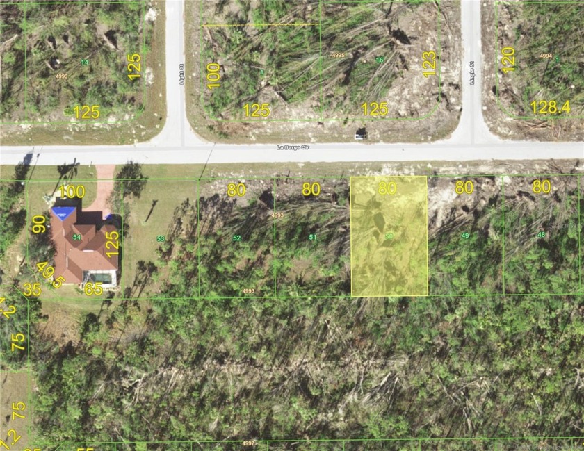 Future home site - this 80 X 125 building lot is located in - Beach Lot for sale in Port Charlotte, Florida on Beachhouse.com