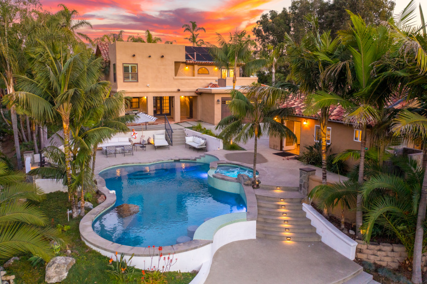 Spacious Resort-like Oasis - Pool, Spa, Pickleball and - Beach Vacation Rentals in Encinitas, California on Beachhouse.com