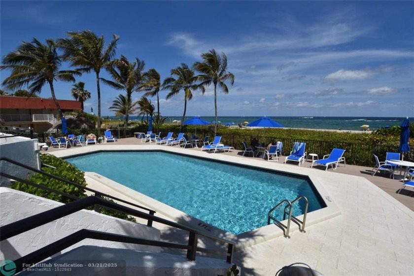 LOWEST PRICE IN THE AREA FOR SQUARE FOOTAGE ON THE SAND.  LARGE - Beach Condo for sale in Pompano Beach, Florida on Beachhouse.com