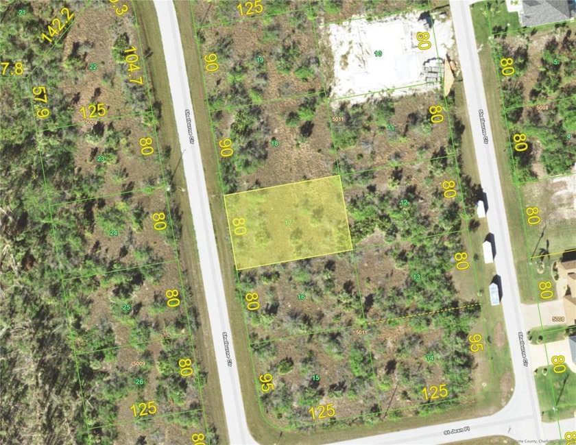 Future home site - this 80 X 125 building lot is located in - Beach Lot for sale in Port Charlotte, Florida on Beachhouse.com