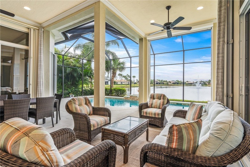 Welcome to this gorgeous home w. stunning lake & fountain views! - Beach Home for sale in Vero Beach, Florida on Beachhouse.com