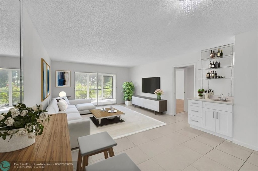 Desirable first floor large 1 bedroom 2 bathroom unit with - Beach Condo for sale in Pompano Beach, Florida on Beachhouse.com