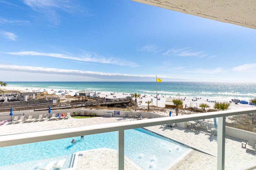 This beachfront 3rd-floor condo offers sweeping Gulf views from - Beach Condo for sale in Miramar Beach, Florida on Beachhouse.com
