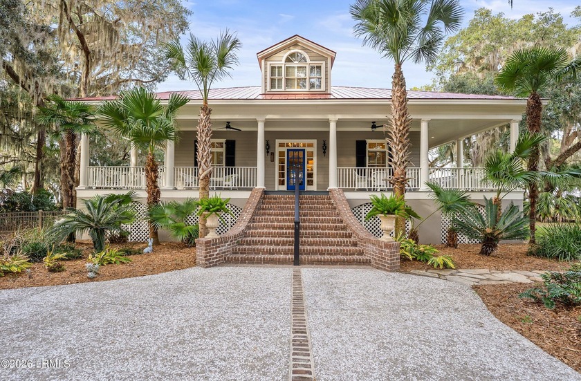 Welcome to 218 Old Plantation Drive W, a spectacular Lowcountry - Beach Home for sale in Beaufort, South Carolina on Beachhouse.com