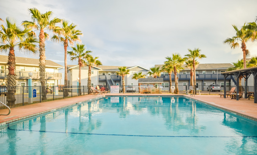 Pool-side condo, in-town location, boardwalk to the - Beach Vacation Rentals in Port Aransas, Texas on Beachhouse.com