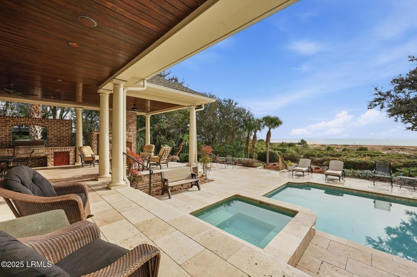 Experience unparalleled oceanfront luxury in the exclusive - Beach Home for sale in Hilton Head Island, South Carolina on Beachhouse.com
