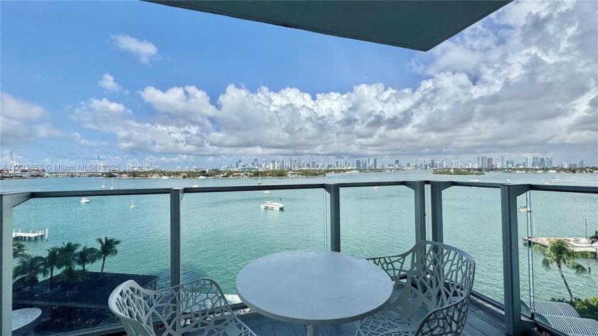 Fully furnished studio with private balcony and direct bay views - Beach Condo for sale in Miami Beach, Florida on Beachhouse.com