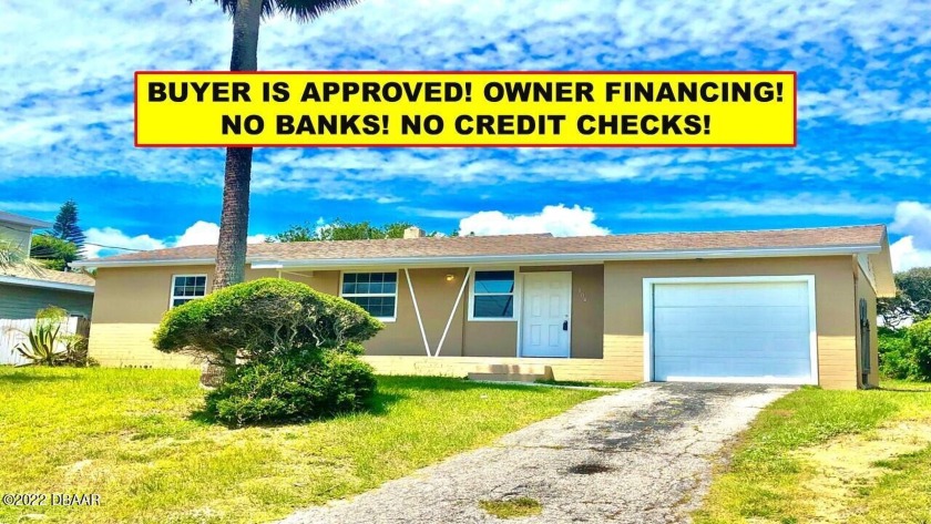 BUYER IS APPROVED! OWNER FINANCING! $50,000 Down, 5% Interest - Beach Home for sale in Daytona Beach, Florida on Beachhouse.com
