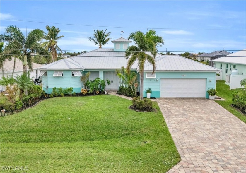 Gulf Access 3 bedroom, 2 bathroom Key West style pool home with - Beach Home for sale in Cape Coral, Florida on Beachhouse.com