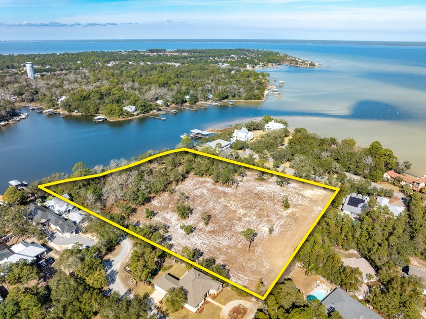 Incredibly rare assemblage of three contiguous lots on - Beach Acreage for sale in Santa Rosa Beach, Florida on Beachhouse.com