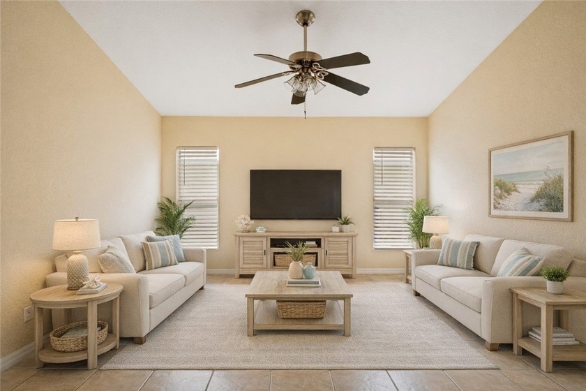 This move-in ready 3-bed, 2-bath CBS home in Oslo Park offers - Beach Home for sale in Vero Beach, Florida on Beachhouse.com