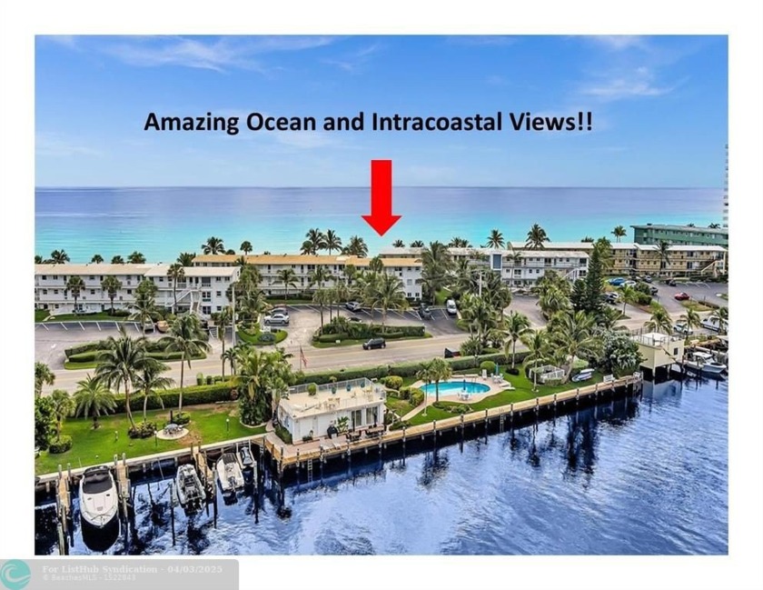 Amazing Ocean and Intracoastal views from this top floor 1 - Beach Condo for sale in Hillsboro Beach, Florida on Beachhouse.com