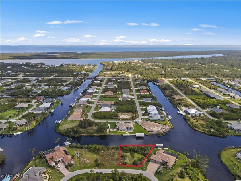 RARELY AVAILABLE OVERSIZED WATERFRONT LOT IN THE DESIRABLE - Beach Lot for sale in Port Charlotte, Florida on Beachhouse.com