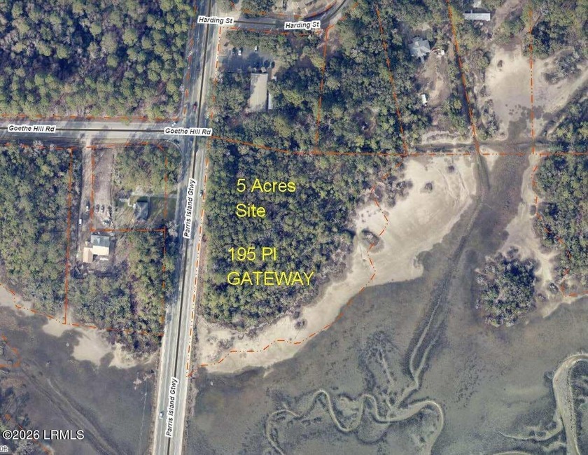 Prime 5-acre commercial parcel at 295 Parris Island Gateway in - Beach Commercial for sale in Beaufort, South Carolina on Beachhouse.com