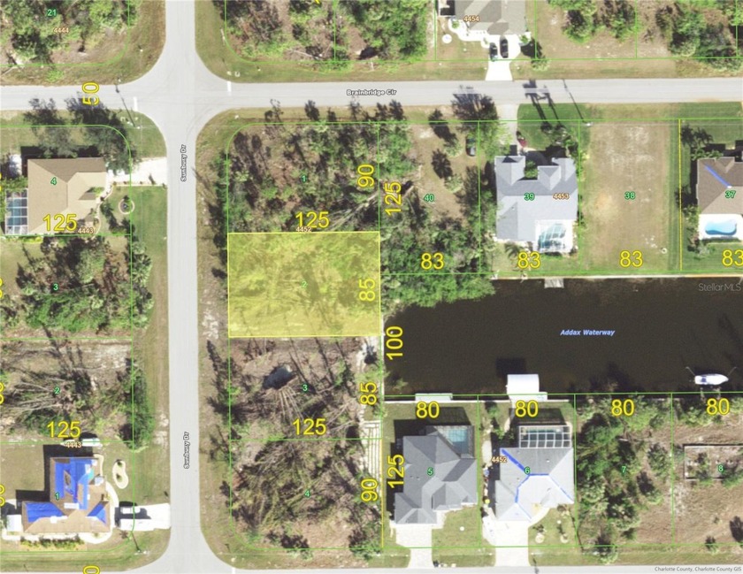 Sailboat - Salt Waterfront!! This 85 X 125 building lot is - Beach Lot for sale in Port Charlotte, Florida on Beachhouse.com