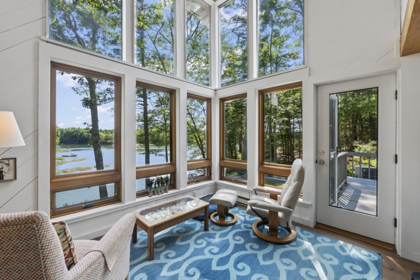 Nestled along the shores of the New Meadows River, this unique - Beach Home for sale in West Bath, Maine on Beachhouse.com