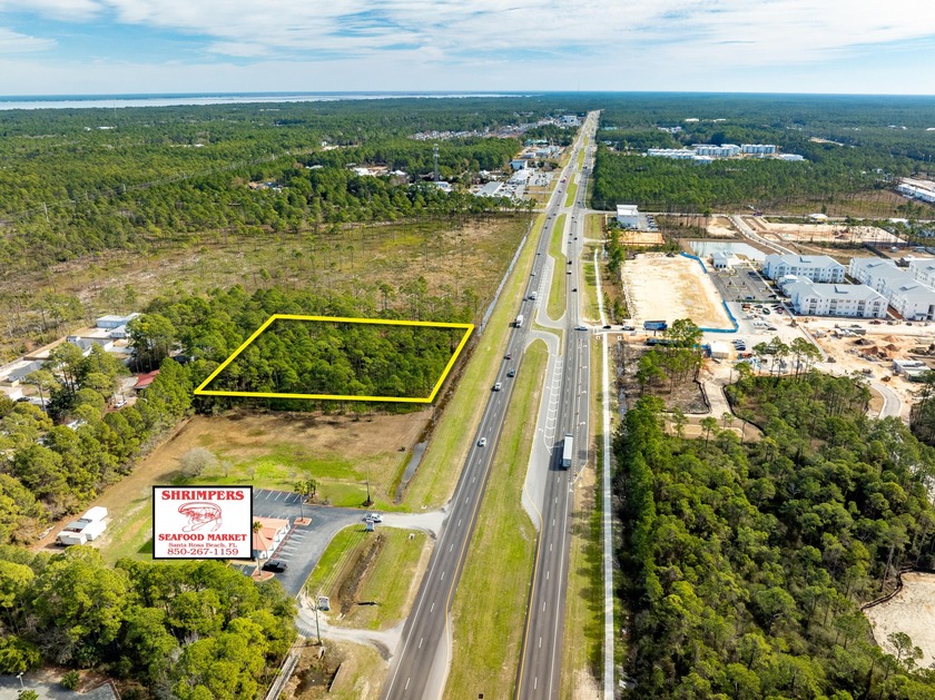 NEW LISTING of Prime Commercial Vacant Land in Santa Rosa Beach - Beach Acreage for sale in Santa Rosa Beach, Florida on Beachhouse.com
