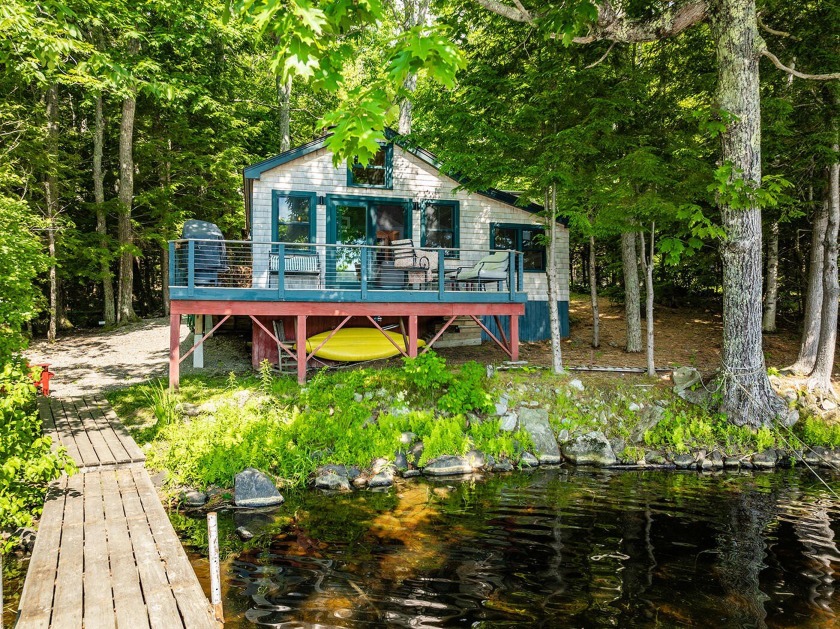 The Quintessential completely renovated cottage on Norton Pond - Beach Home for sale in Lincolnville, Maine on Beachhouse.com