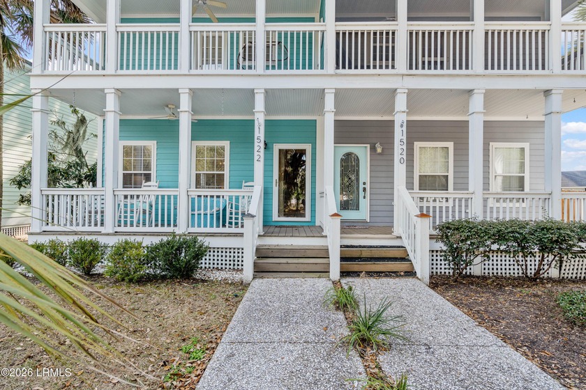 Welcome to 1522 Old Shell Rd, a truly unique opportunity in the - Beach Townhome/Townhouse for sale in Port Royal, South Carolina on Beachhouse.com