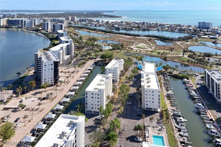 3rd Floor CORNER UNIT with Beautiful Water Views.... This 2 - Beach Condo for sale in Fort Myers Beach, Florida on Beachhouse.com