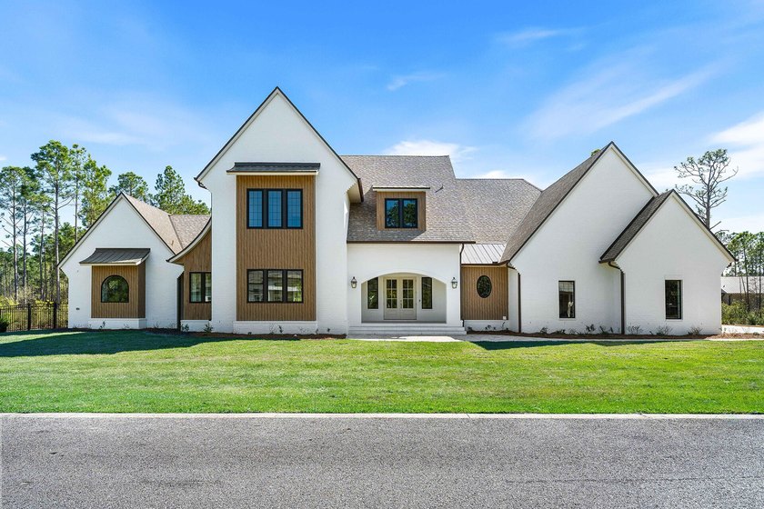 Now complete, 159 Seclusion Way is a refined new-construction - Beach Home for sale in Santa Rosa Beach, Florida on Beachhouse.com