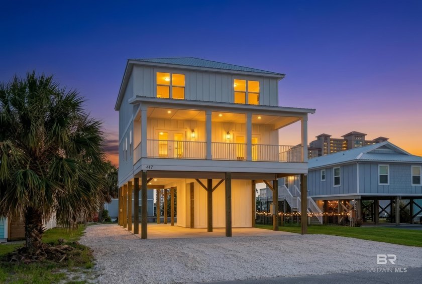 Nearly completed gold fortified new construction with no hoa and - Beach Home for sale in Gulf Shores, Alabama on Beachhouse.com