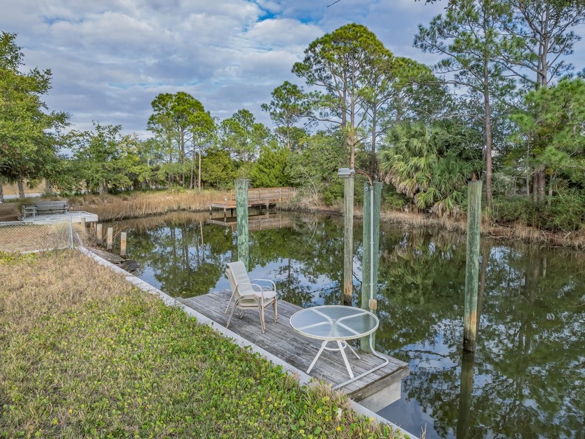 Cleared canal front lot leading directly into Ochlockonee Bay - Beach Lot for sale in Panacea, Florida on Beachhouse.com