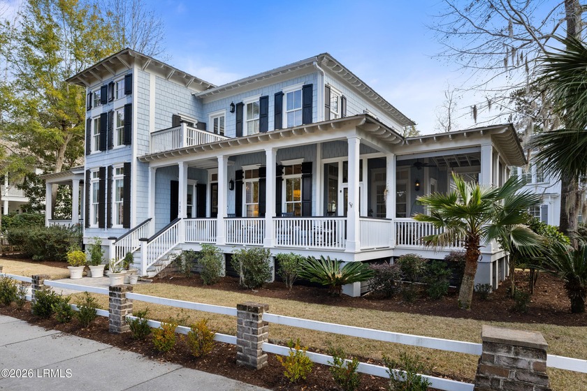 Stately coastal home overlooking St. Phillips Pond, offering - Beach Home for sale in Beaufort, South Carolina on Beachhouse.com