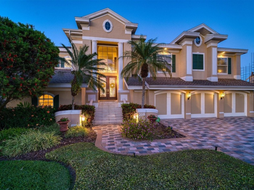 This custom-built waterfront home is located in sought after - Beach Home for sale in Indian Rocks Beach, Florida on Beachhouse.com