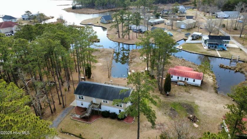 3 BED 2 BATH RAISED WATERFRONT HOME IN THE SCHRAMS BEACH AREA! - Beach Home for sale in Belhaven, North Carolina on Beachhouse.com